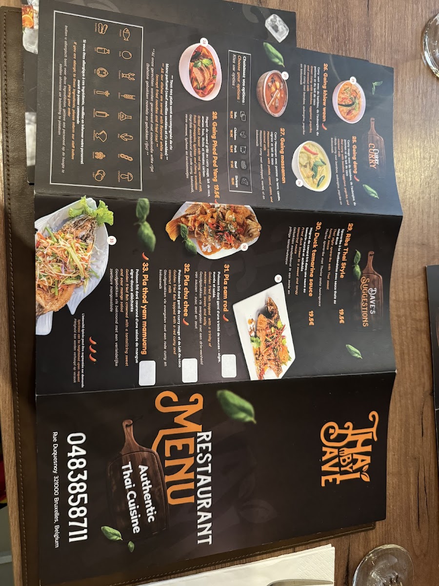 Menu Thai By Dave-6